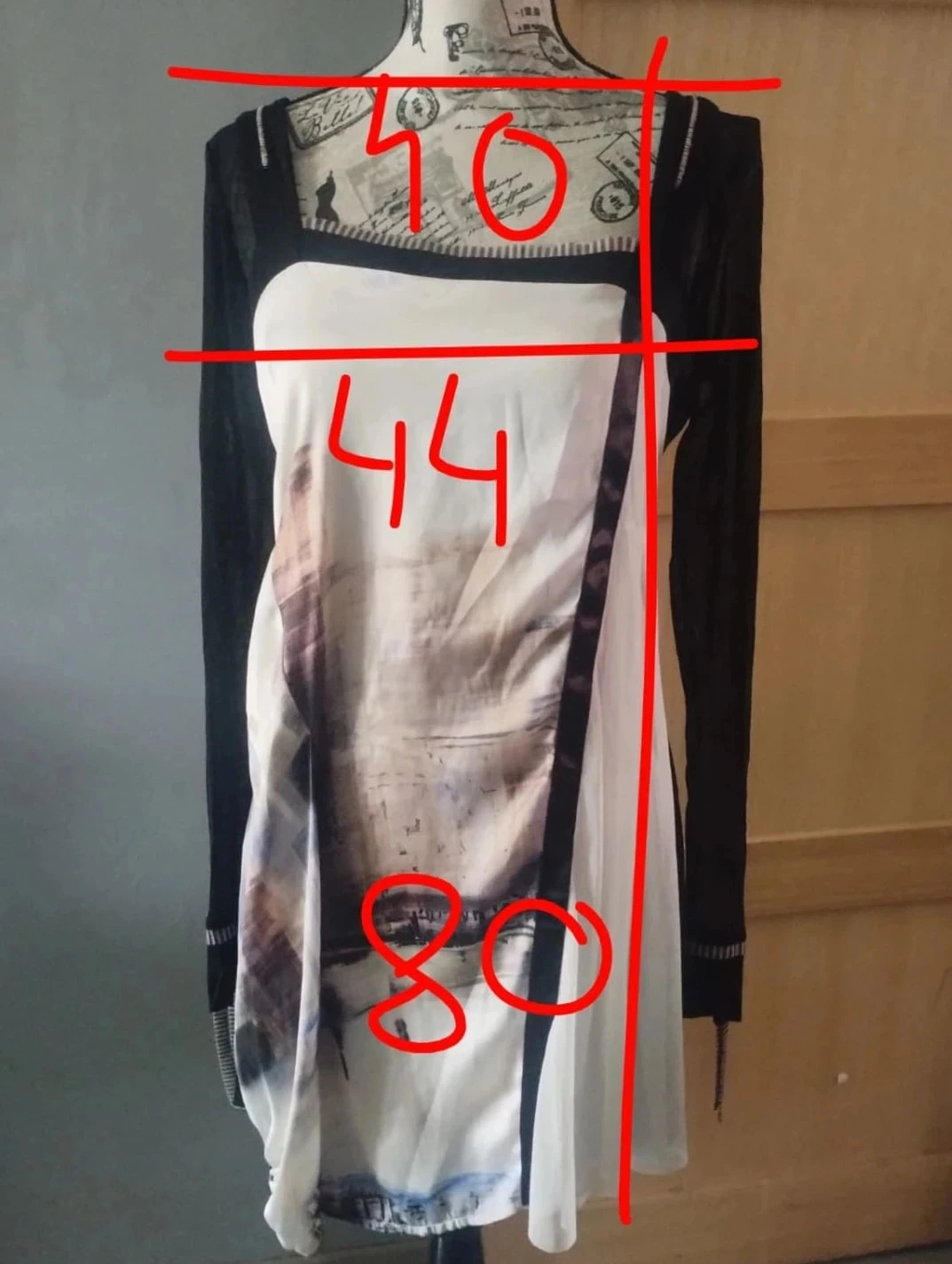 Vestido estampado, La mode est à vous, T40 – photo 9